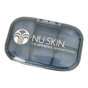 nuskin如新保健品药盒迷你收纳便携式小药盒分装一周七天三餐密封