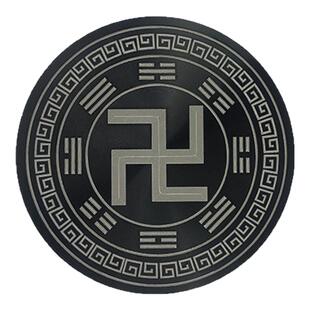 新款万字牌万字符补角贴万字牌自粘金属贴纸补角牌圆形房屋缺角