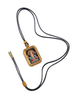 正品手绘藏式生肖本命佛唐卡