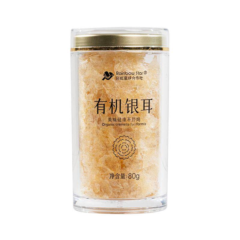 彩虹星球有机银耳干货60g