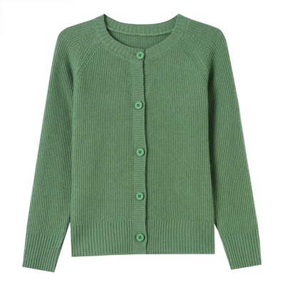 羊毛开衫秋冬针织衫妈妈装外套