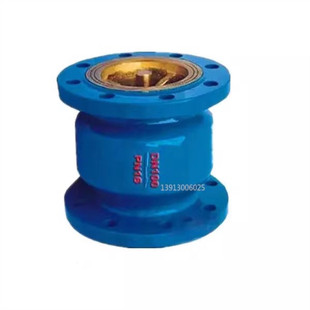 消声止回阀 HC41X-16Q 单向逆止阀 法兰止回阀 DN40 50 65 80 100