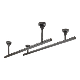 包安装晾衣杆顶装阳台固定式晾衣架家用墙上吊杆悬挂晒衣杆一整根