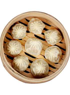 利口福广式早茶点心速冻叉烧小笼