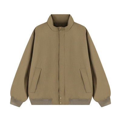 Dream made老钱风立领外套男女2026春秋季新款美式飞行员情侣夹克