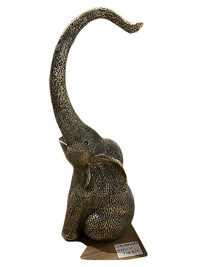 复古做旧太阳能大象灯摆件 庭院玄关桌面装饰氛围灯