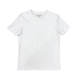 夏季男士基础纯色百搭短袖日常休闲打底棉质柔软舒适弹力修身上衣