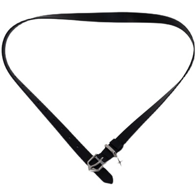 小众ins风十字架银扣同款皮带