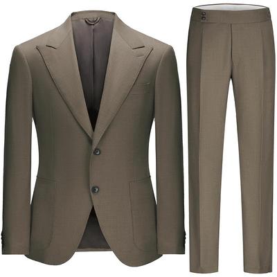 纯羊毛婚礼西服套装商务