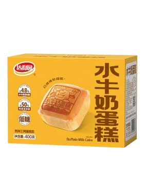 达利园低糖水牛奶蛋糕400g面包整箱早餐懒人解馋零食糕点休闲食品