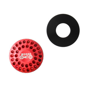 MUQZI山地自行车前叉肩盖CNC铝合金避震气叉肩控锁死保护盖修补件