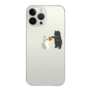 适用iPhone17promax透明手机壳16pro创意可爱猫咪苹果15镜头全包13防摔有趣个性14promax简约小众搞怪17软壳