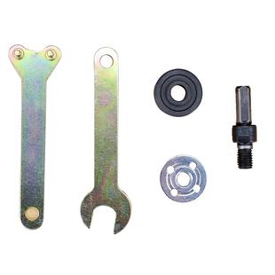 手电钻改角磨机冲击钻转换夹头连接杆木工锯片打磨抛光切割机配件