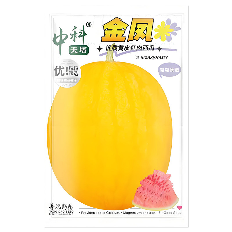 金凤大西瓜种子黄皮红肉