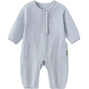 【清仓】babylove婴儿连体衣春秋男女宝宝哈衣爬服休闲外出服秋装