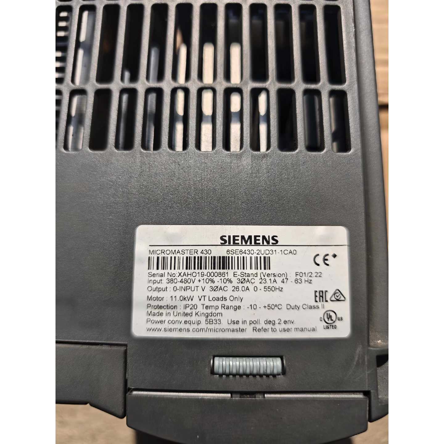议价西门子430变频器 6SE6430-2UD31-1CA0 ，