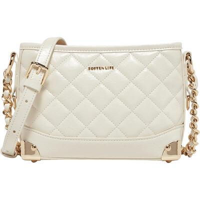 百思图25秋季商场新款时尚链条包通勤绗缝包单肩斜挎包女TY024CX5