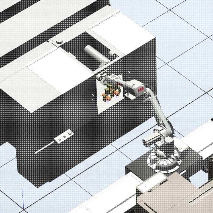 ABB仿真robotstudio机器人，码垛搬运、搬运工作站