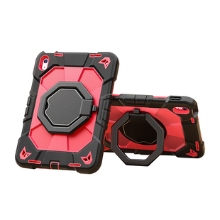 儿童手提式iPad11保护壳硅胶防摔iPad10斜挎肩带2025苹果air7保护套360°旋转支架iPadpro11寸平板防弯65男女