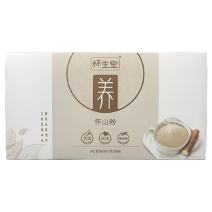 怀生堂山药粉铁棍怀山药粉河南焦作垆土山药早代餐粉360g礼盒装