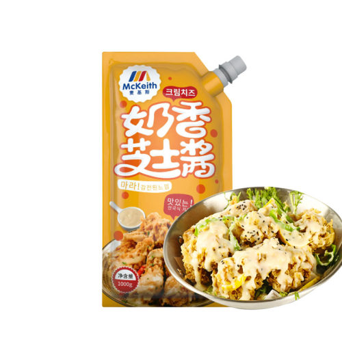 麦基斯奶香芝士酱1kg韩式炸鸡酱商用甜辣蜂蜜芥末沙拉酱薯条热狗