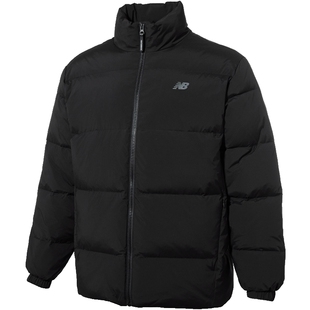 New Balance NB羽绒服男2025冬新款保暖防风夹克外套女AMJ44302BK