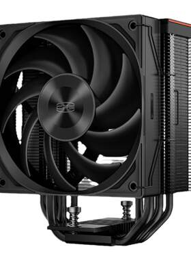 超频三RZ500黑色CPU散热器5热管1700台式机无光风扇AM5风冷塔式