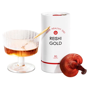 GanoExcel赤点鲜萃灵芝REISHI GOLD灵芝子实体萃取物平衡膳食90颗
