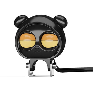 电动车摩托车超亮led大灯电瓶强光外置射灯千照灯泡改装透镜12v灯