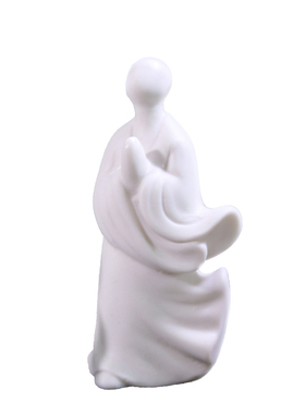 无相禅意家居鱼缸造景摆件陶瓷