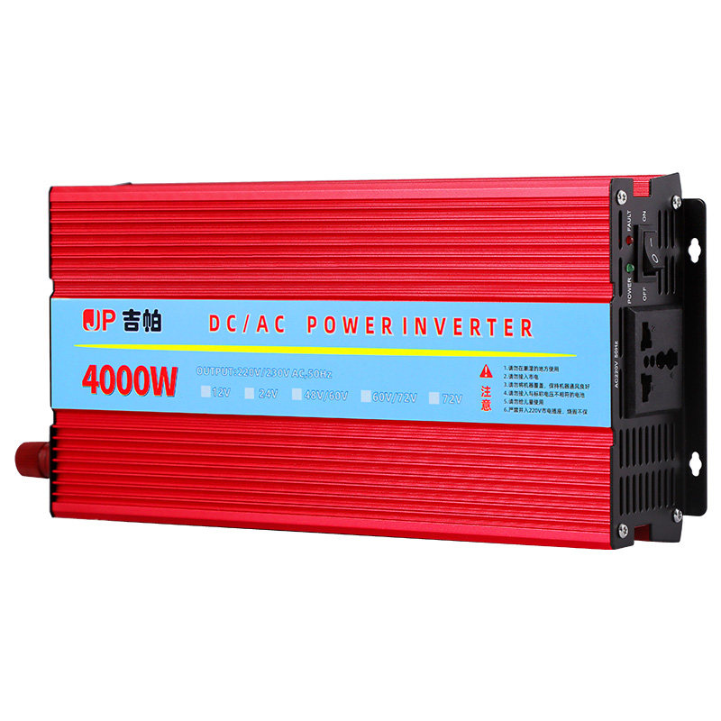 家用逆变器12v24v电动车电瓶48v60转220V车载大功率5000W转换器