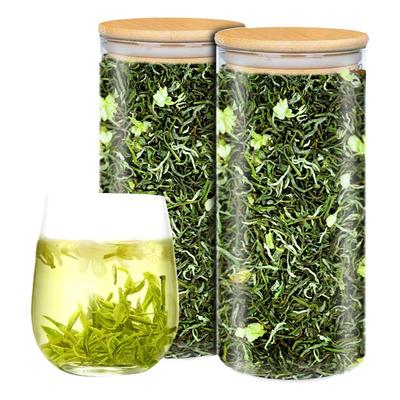 【一斤500g】茉莉花茶绿茶毛尖浓香型2025新茶叶散装花草茶100g