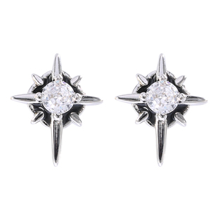 六芒星耳夹耳机钻扣适用华为FreeClip2二代装饰扣蓝牙配饰男耳饰