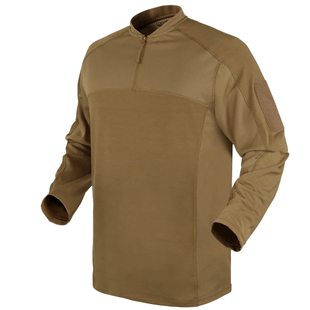 CONDOR三叉戟长袖战术上衣户外吸湿排汗高1/4拉链低领训练体恤男