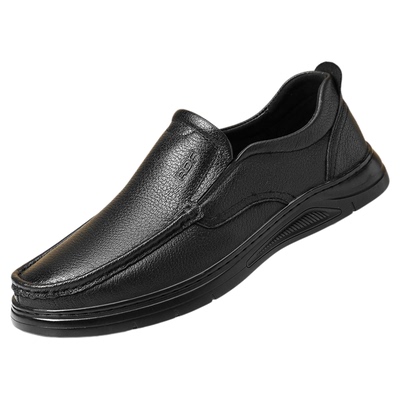 红蜻蜓男鞋2025秋季新款休闲皮鞋