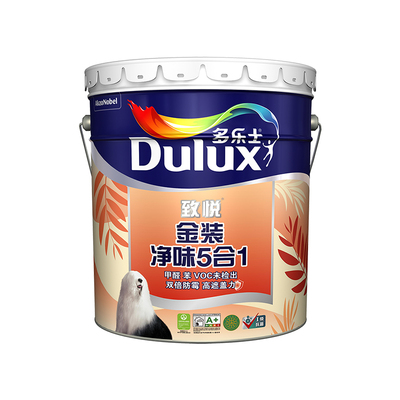 致悦金装净味5合1乳胶漆