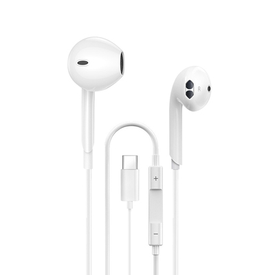 type-c接口重低音调音耳机