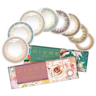 绮芙莉givre美瞳日抛10片三明治彩色隐形眼镜莫奈官方旗舰店正品