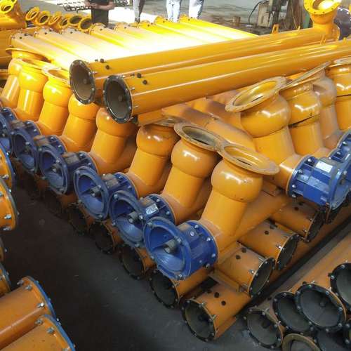 批发管式螺旋输送机搅拌站219 273 325螺旋输送机无轴螺旋送料机