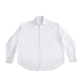 MIDASHAND男女痞帅干净纯色衬衫长袖潮流行宽松休闲防皱免烫外套