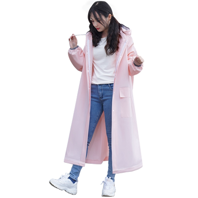 新一代小清新樱花粉/小个子雨衣