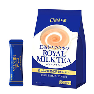 royal日东奶茶红茶粉皇家速溶浓缩冲饮日本进口脱脂糖网红