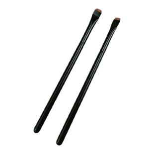 刀锋斜平头极细眼线刷精细眼线膏笔刷小马毛扁平头美瞳线刷一支装