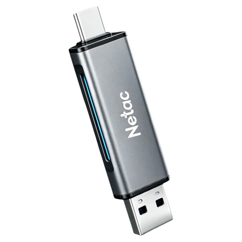朗科USB3.2双卡读卡器SD卡TF卡