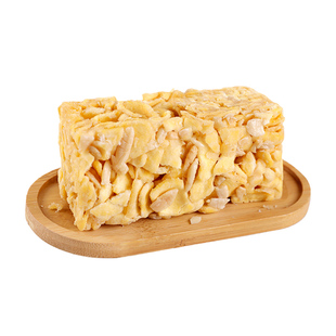 花尾渡榄仁沙琪玛旗舰店纯蛋黄坚果萨其马糕点心营养代餐休闲零食