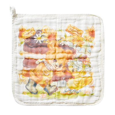 婴儿口水巾纯棉纱布小方巾洗脸巾