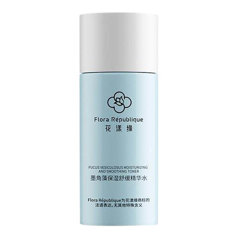 花漾缘墨角藻精华爽肤水舒缓保湿秋冬季补水温和护肤女化妆水20ml