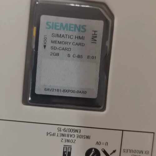 询价-SIMATIC HMI SD卡，2GB，型号6AV21