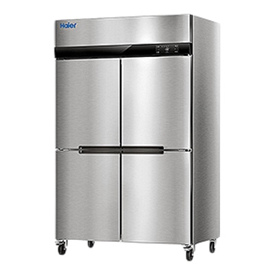 海尔商用不锈钢立式冷藏冷冻冰柜