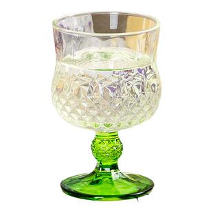 水杯ins鸡尾酒杯女高脚杯高颜值微醺红酒杯果汁饮料咖啡玻璃杯子